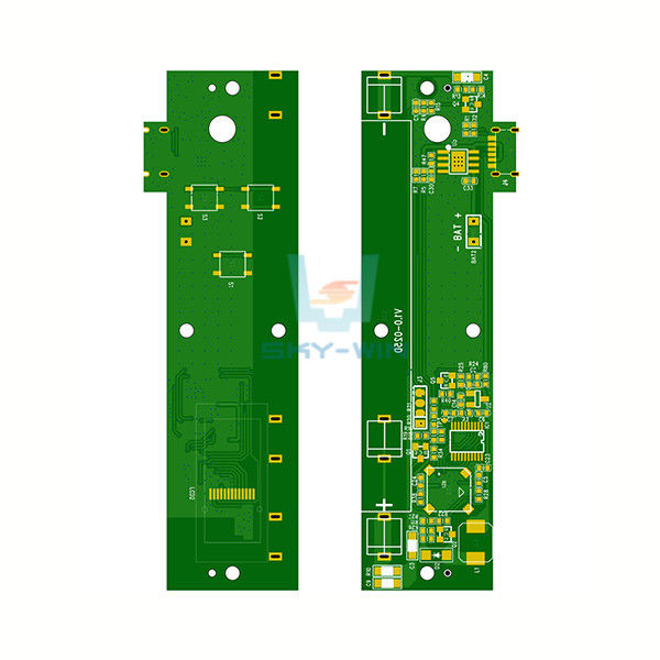 High Performance Electronic PCB Assembly With 0.1/0.1 LW/LS 0.25mm Hole Size For Nuclear Detector
