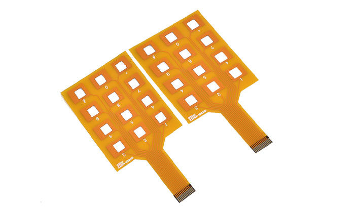 4 Multilayer Flex Pcb Assembly Fpc Circuit Board For LED Keyboard
