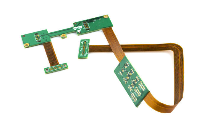 4 Layers Rigid Flex Circuit Boards Fast Smt Contract Manufacturing