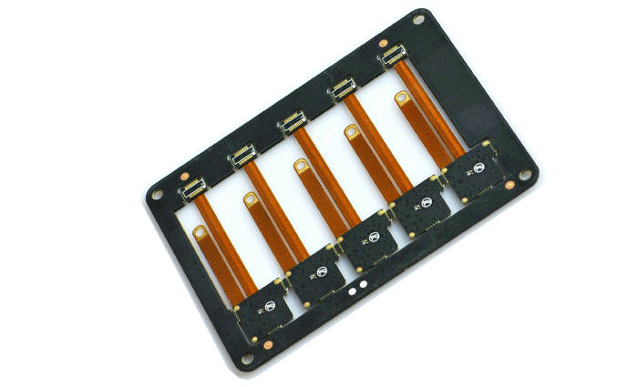 0.5mm Quick Turn Rigid Flex Pcb Hard Gold Plating Low Cost Pcb Prototype