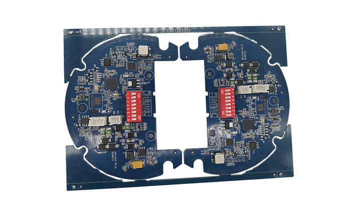 2 Layer Pcb Prototype Printed Circuit Board Assembly Automotive Pcba FR 1 V Cut Pcb Panel